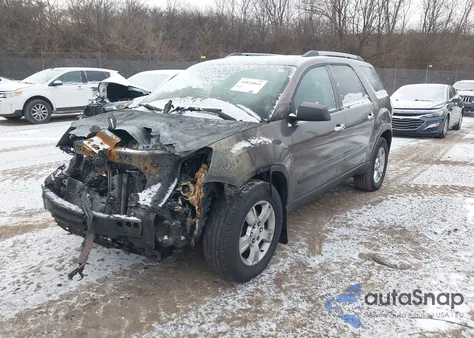 2010 GMC Acadia Sl из США, поврежденный, VIN 1GKLVKED4AJ251691